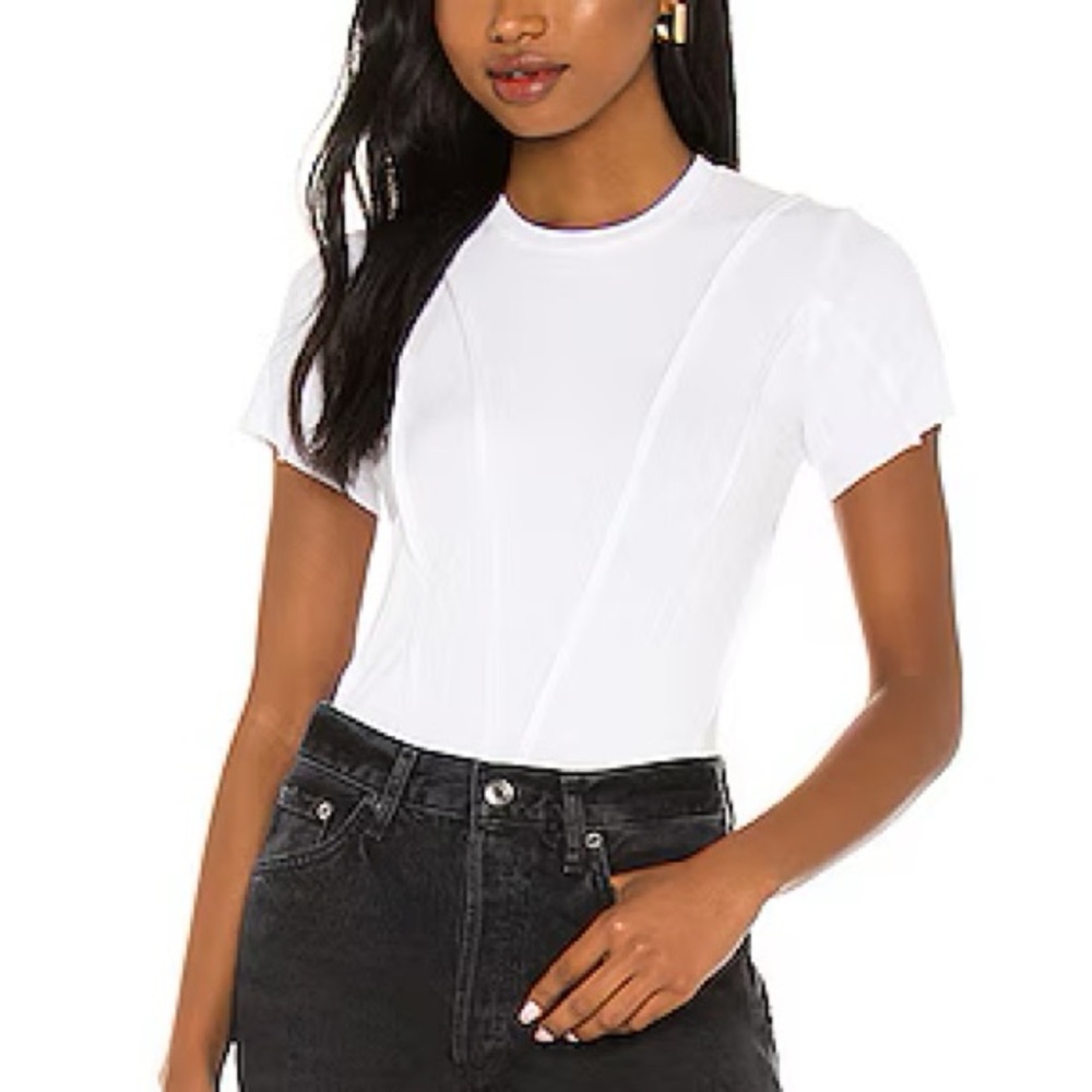 TNA Tether ribbed tee